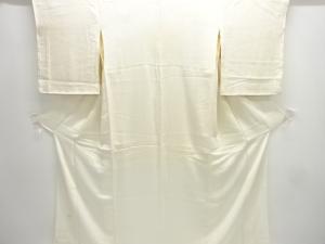 アンティーク　白錦紗中着